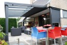 Terrasoverkapping, zonwering en screen geplaatst in Borne